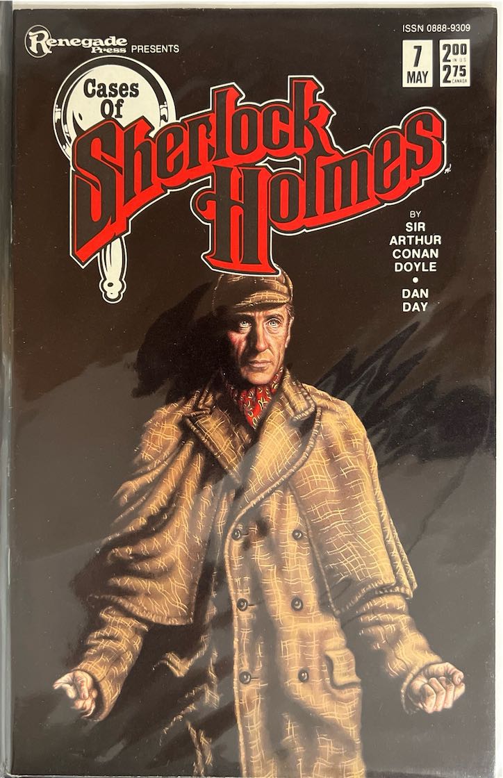Cases of Sherlock Holmes, #007 (Renegade, 1987) - Direct Sales