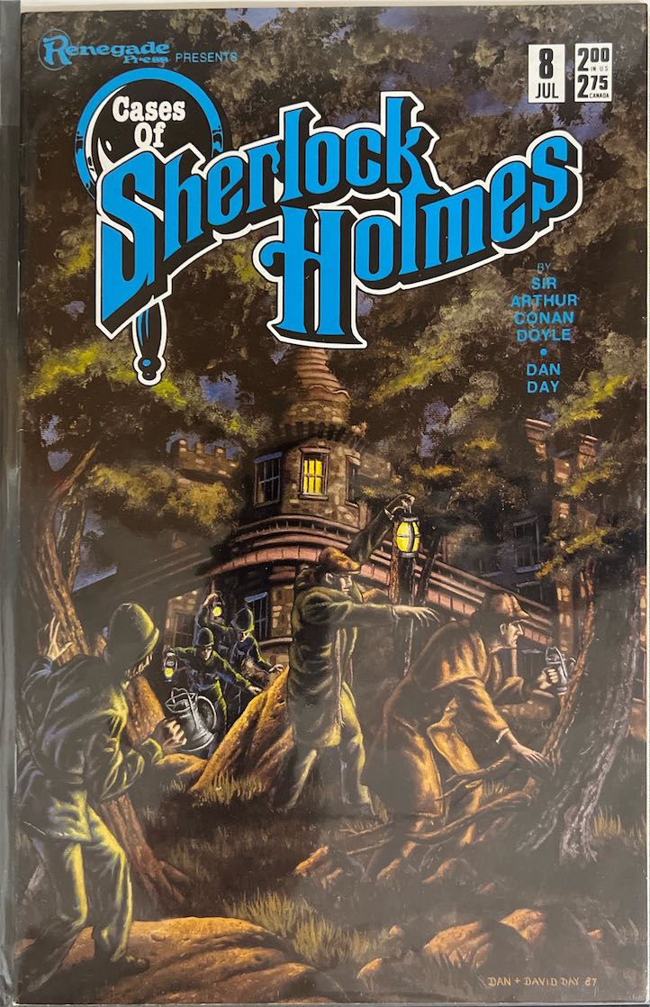 Cases Of Sherlock Holmes, #008 (Renegade Press, 1987)