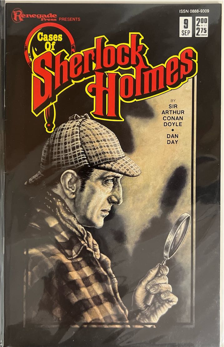 Cases of Sherlock Holmes, #009, (Renegade Press, 1988) - Direct Sales Edition