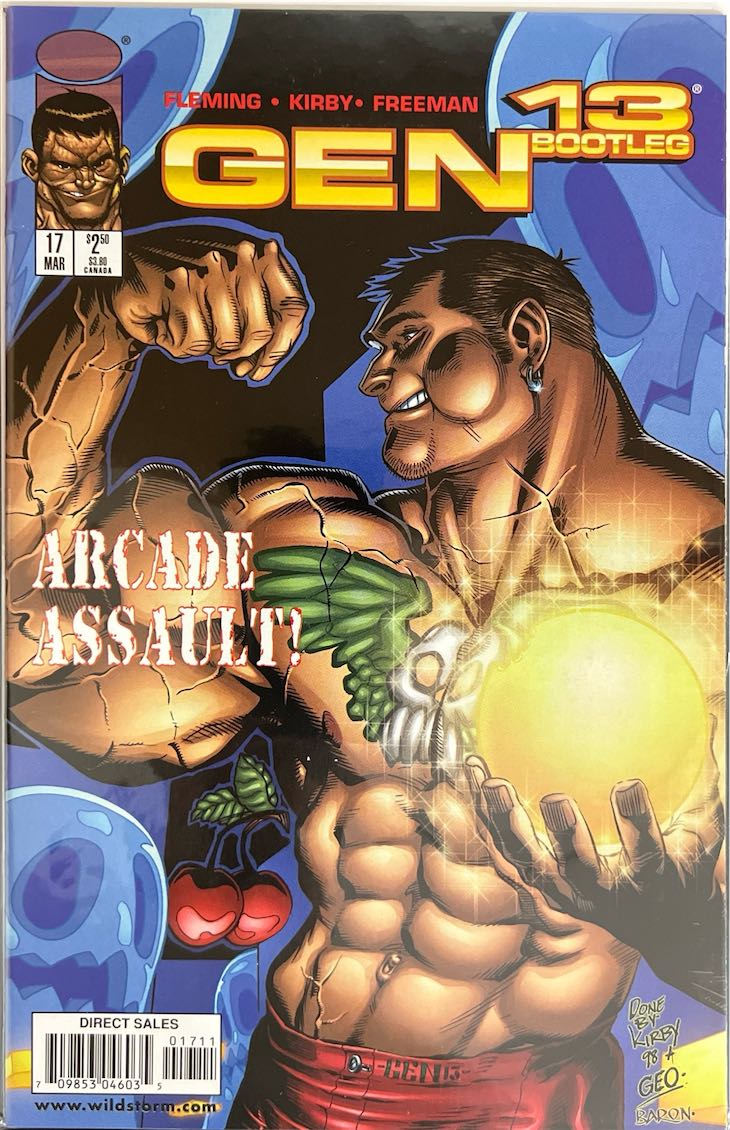 Gen13 Bootleg, #017, Arcade Assault? (WildStorm, 1998) - Direct Sales
