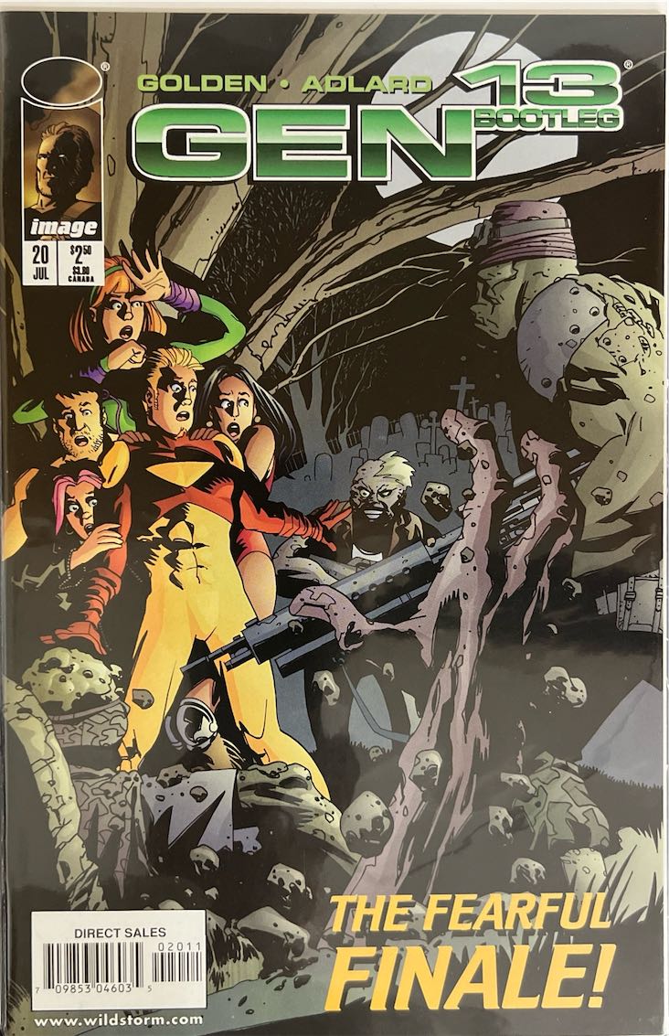 Gen13 Bootleg, #020, The Fearful Finale! (Image, 1997) - Direct Sales