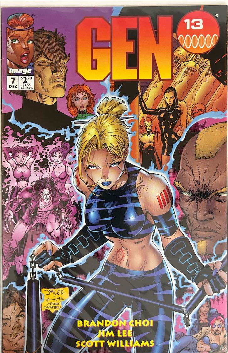 Gen 13, #007, (Image Comics, 1995) - Direct Sales