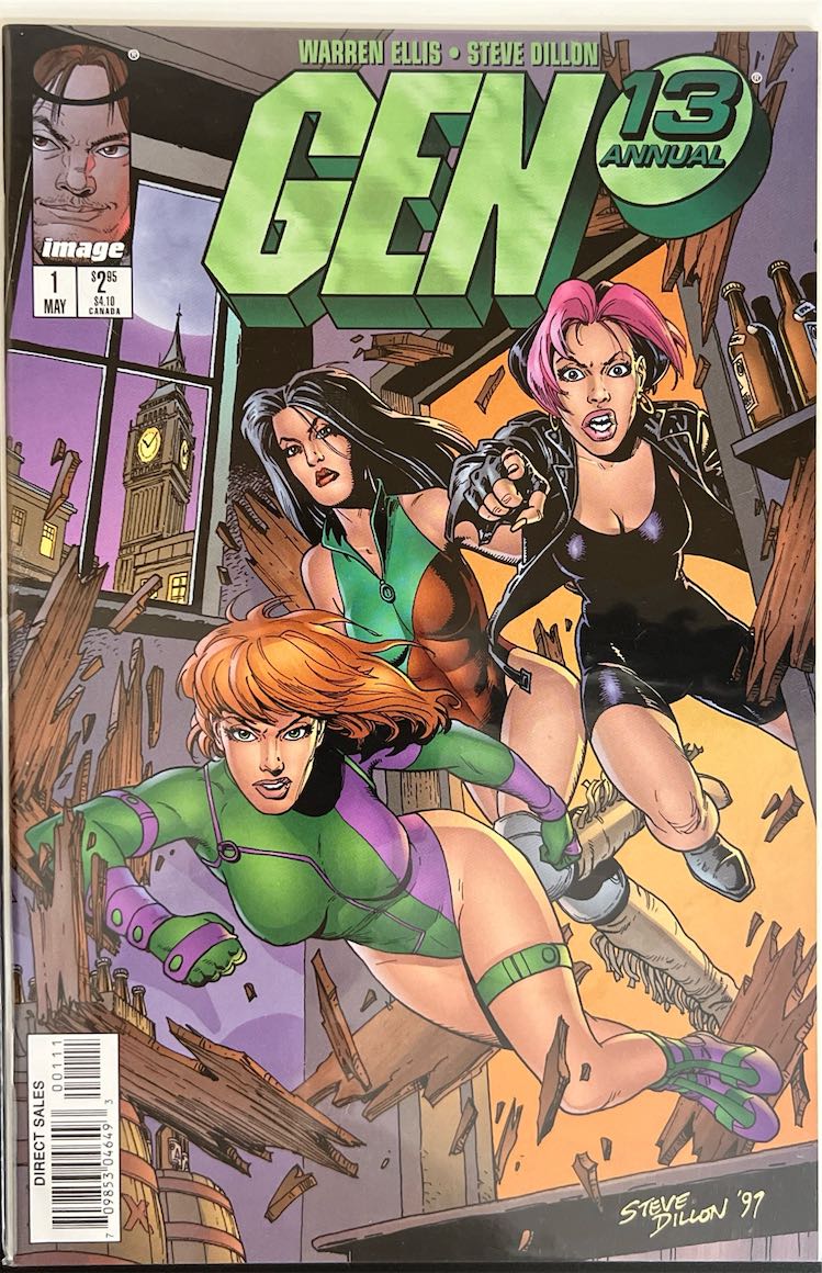 Gen 13, Annual, #001, (Image, 1997) - Direct Sales