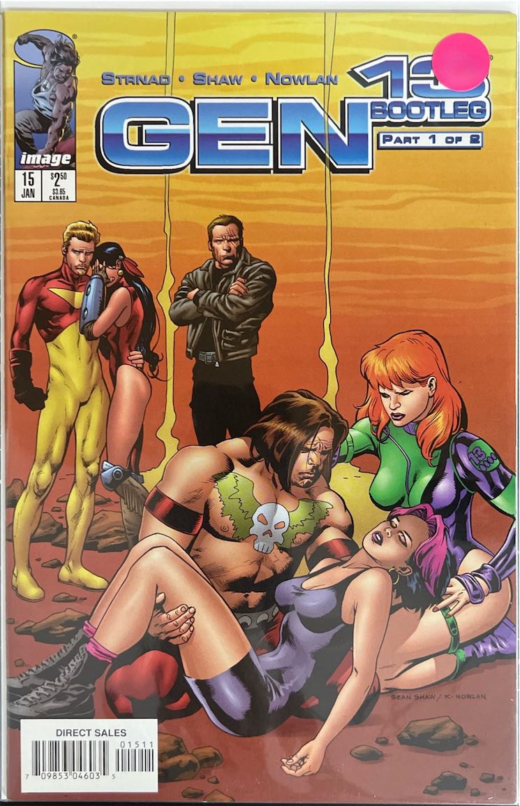 Gen13 Bootleg, #015, Part 1 of 2 (Image Comics, 1998) - Direct Sales