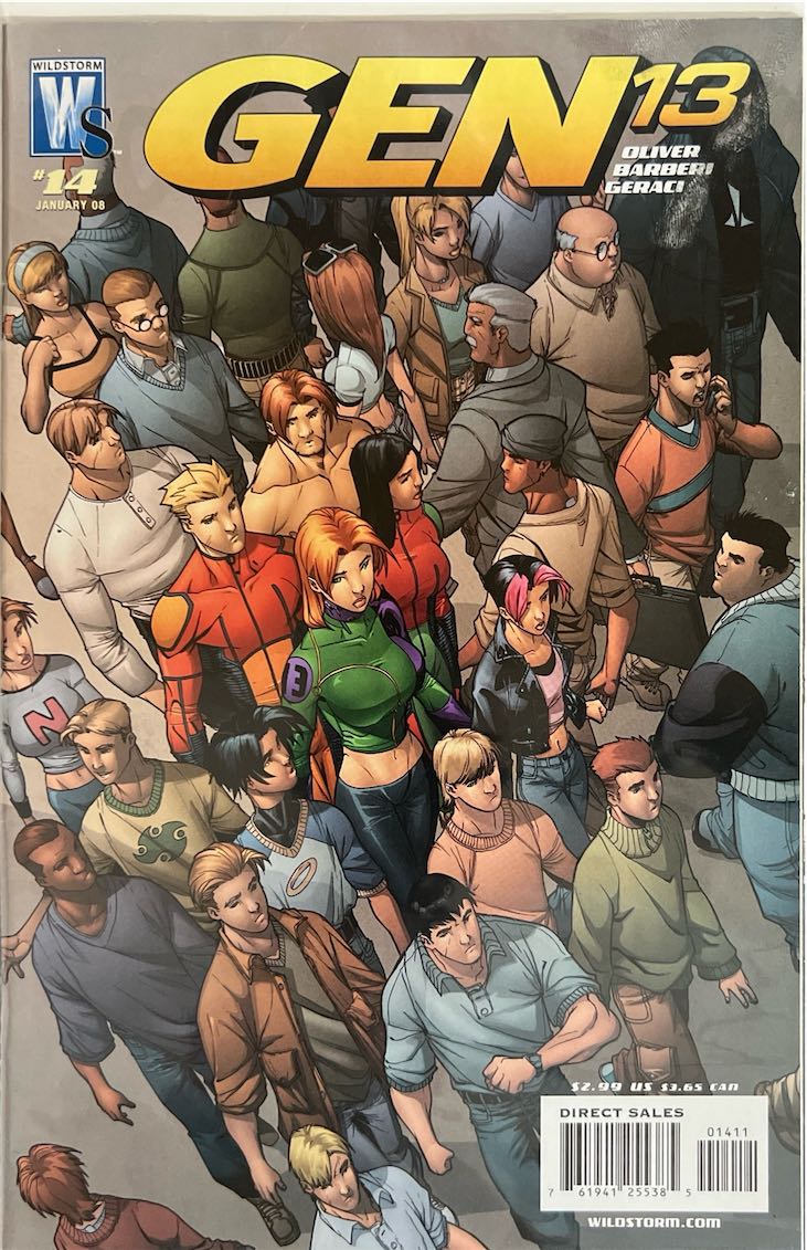 GEN 13, #024, Olivier Barberi Geraci (WildStorm, 2008) - Direct Sales