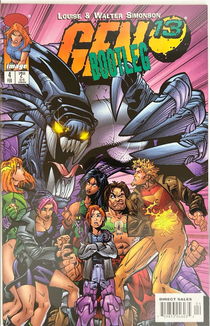 Gen 13 Bootleg, #004, (Image Comics, 1996) - Direct Sales