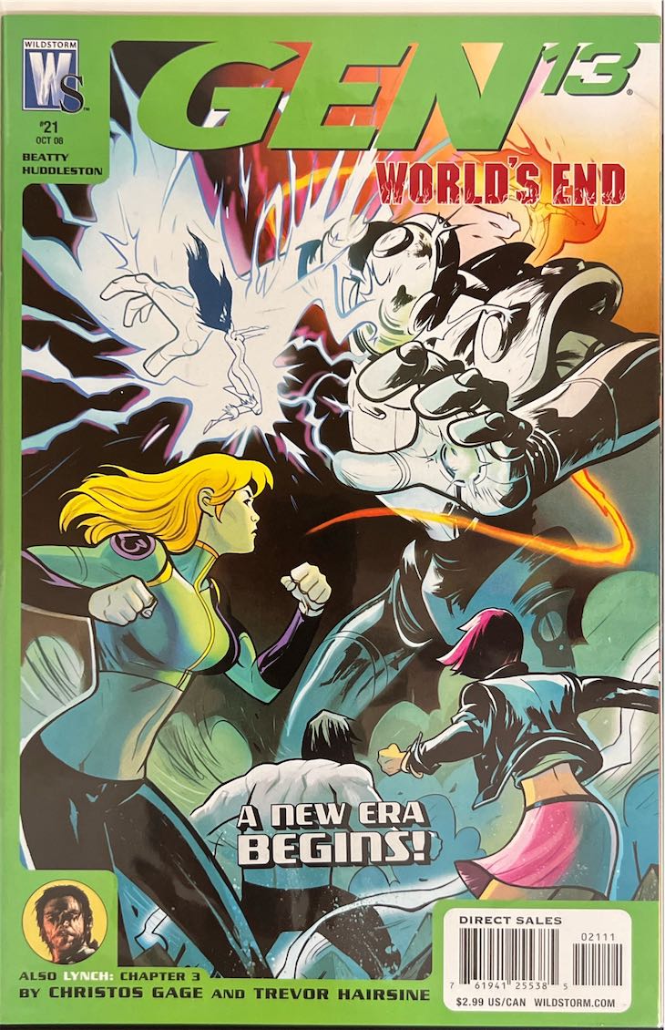 GEN 13, #021, World's End (Wildstorm, 2008) - Direct Sales
