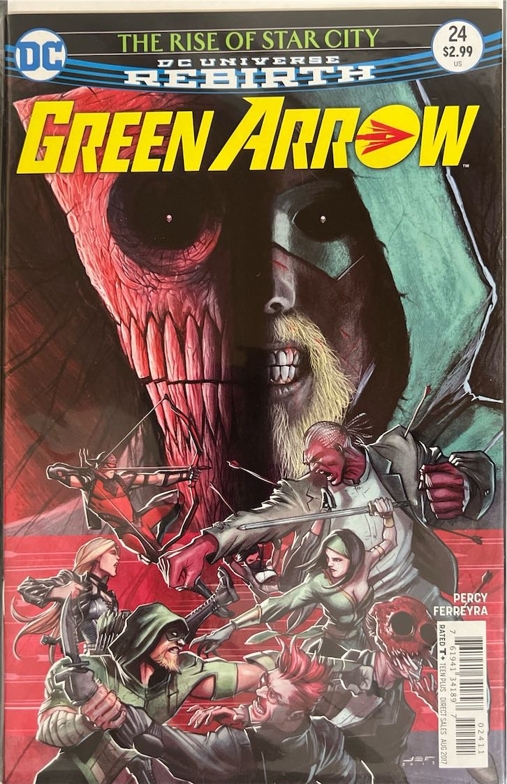Green Arrow, #024, The Rise of Star City (DC Comics, 2017) - Direct Sales
