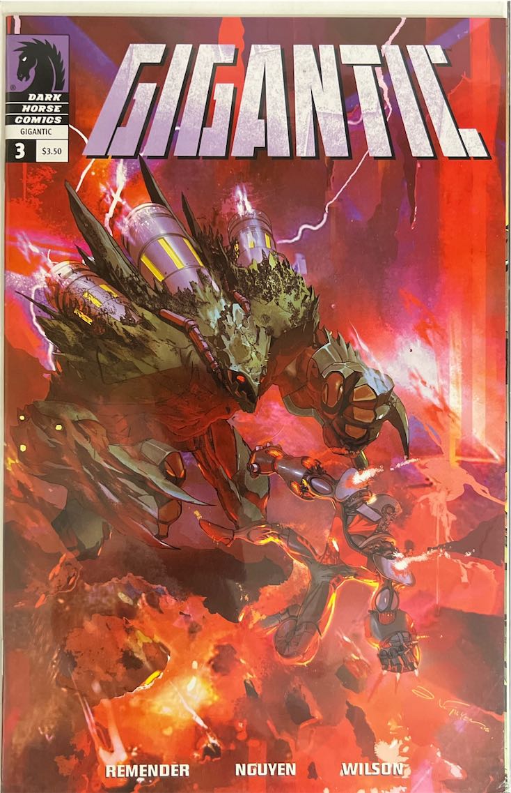 Gigantic, #003, (Dark Horse, 2009) - Direct Sales