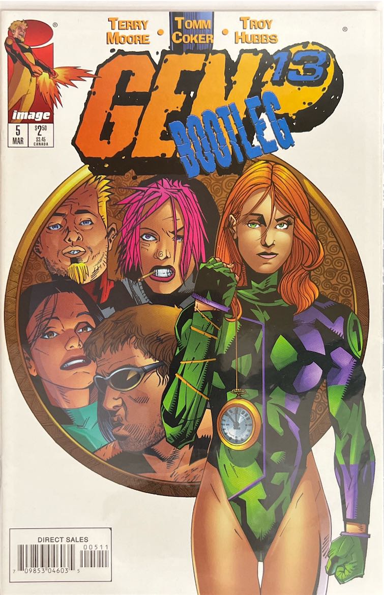 Gen 13: Bootleg, #005, (Image, 1996) - Direct Sales
