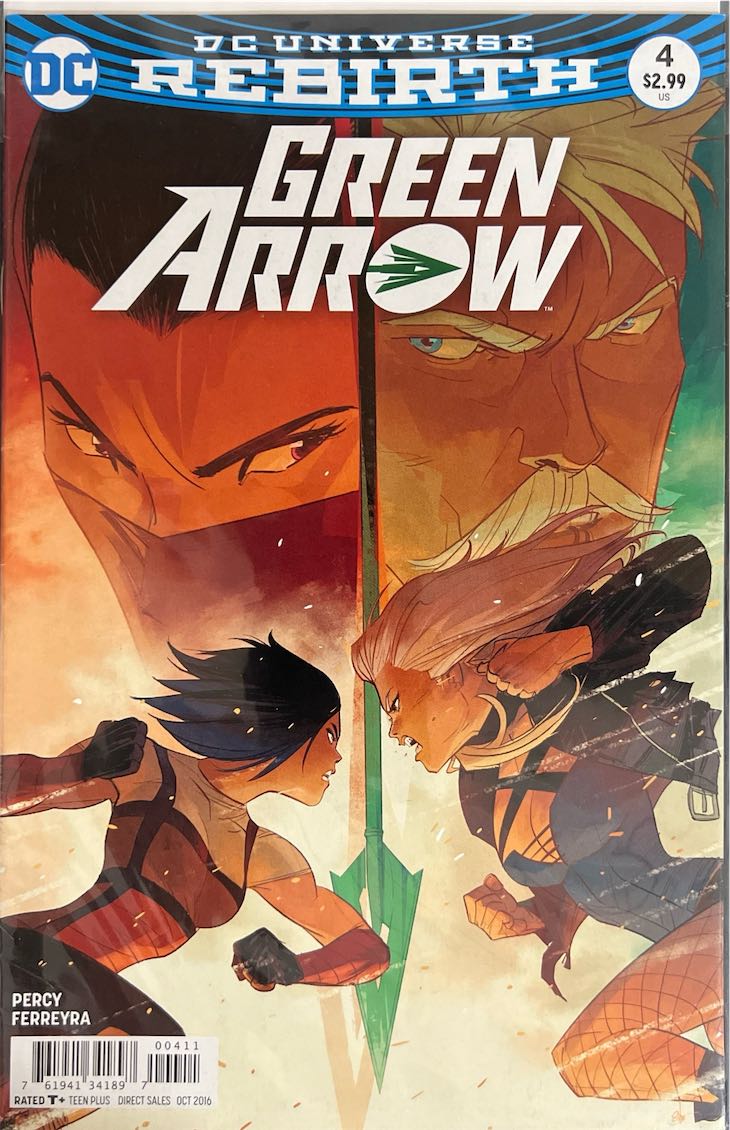 Green Arrow, #004, DC Universe Rebirth (DC Comics, 2016) - Direct Sales