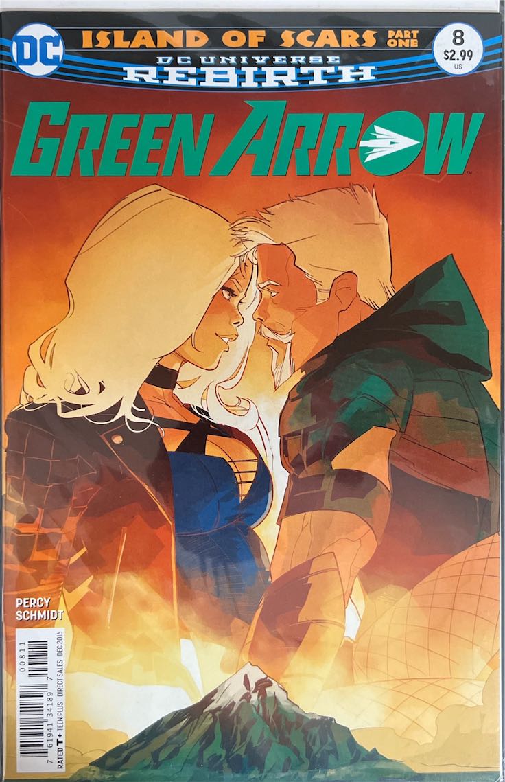 Green Arrow, #008, Island of Scars Part One (DC Comics, 2016) - Direct Sales