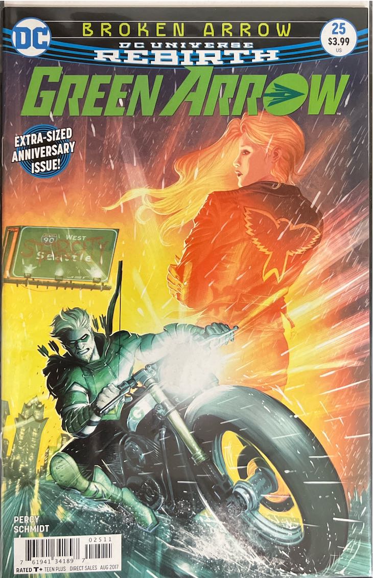 Green Arrow, #025, Broken Arrow (DC Comics, 2017) - Direct Sales