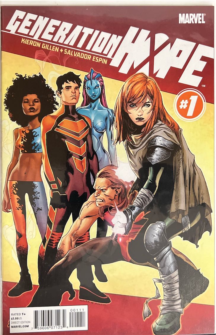 Generation Hope, #001, (Marvel, 2010) - Direct Edition