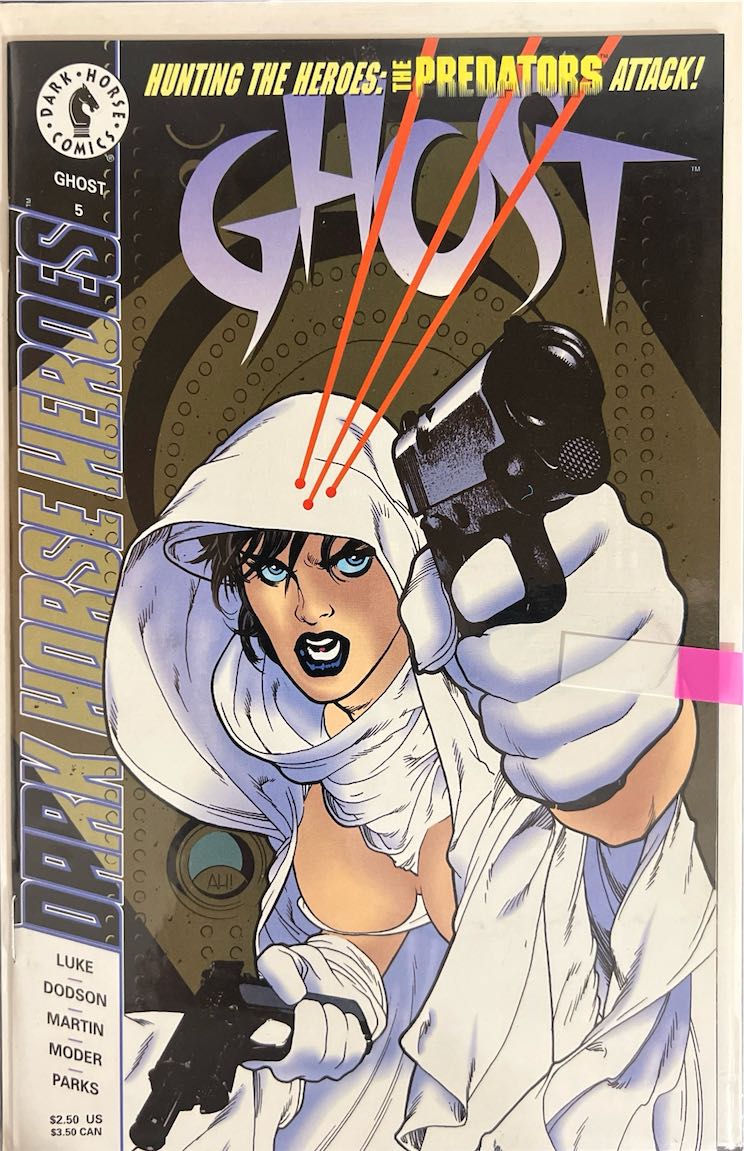 Dark Horse Heroes, #005, Ghost (Dark Horse Comics, 1994) - Direct Sales