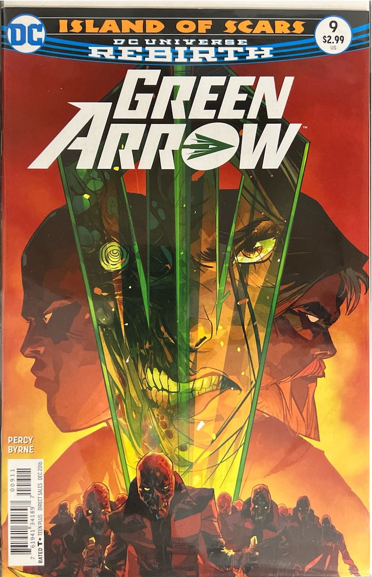 Green Arrow, #009, Island of Scars (DC Comics, 2016) - Direct Sales
