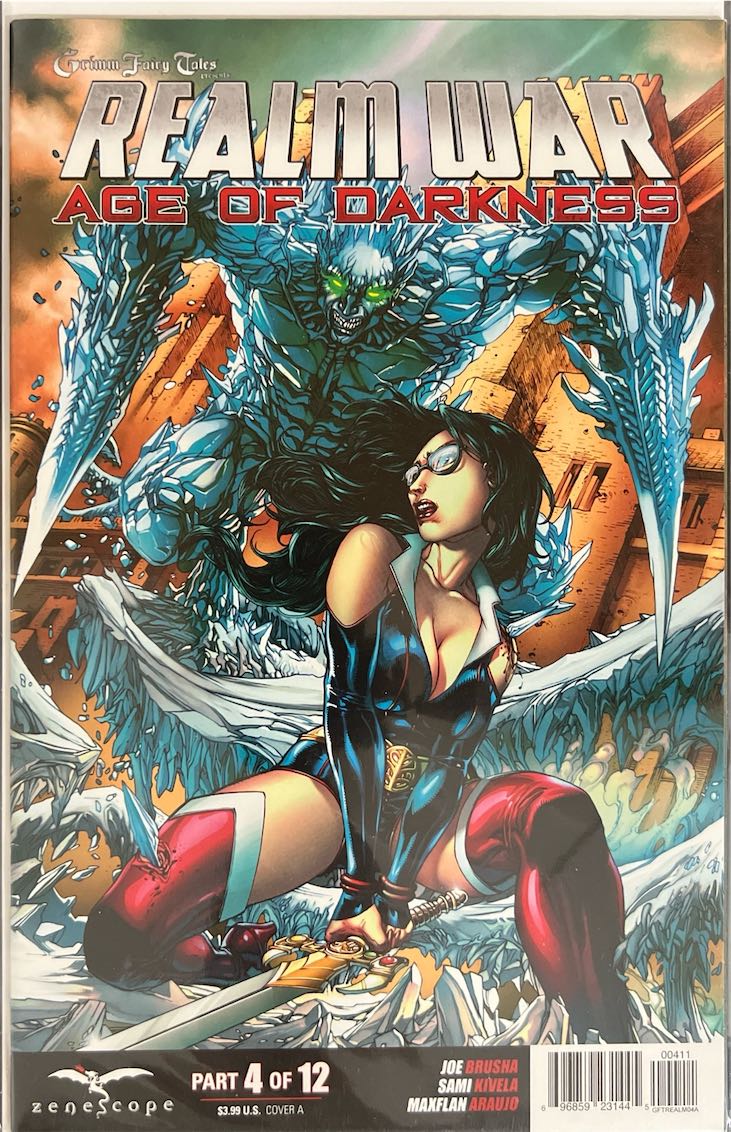 Grimm Fairy Tales: Realm War - Age of Darkness, #004, Part 4 of 12 (Zenescope, 2014) - Cover A
