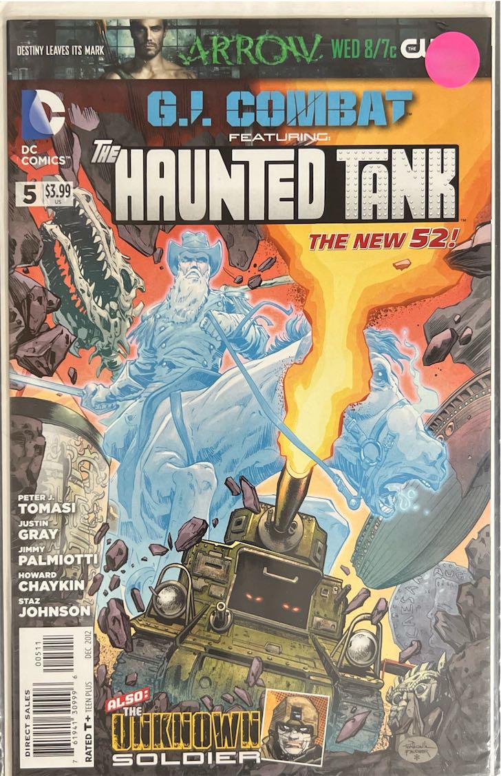 G.I. Combat featuring The Haunted Tank, #005 (DC Comics, 2012) - Direct Sales