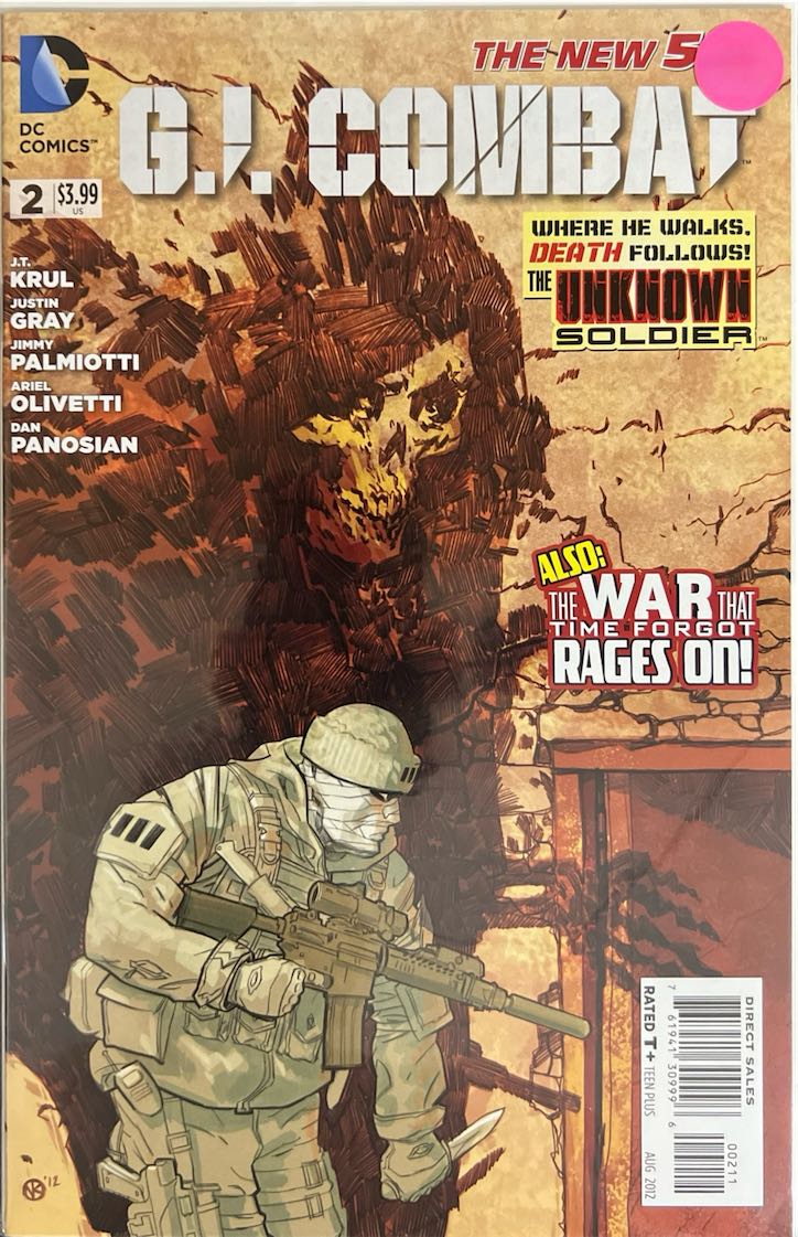 G.I. Combat, #002, The New 52 (DC Comics, 2012) - Direct Sales