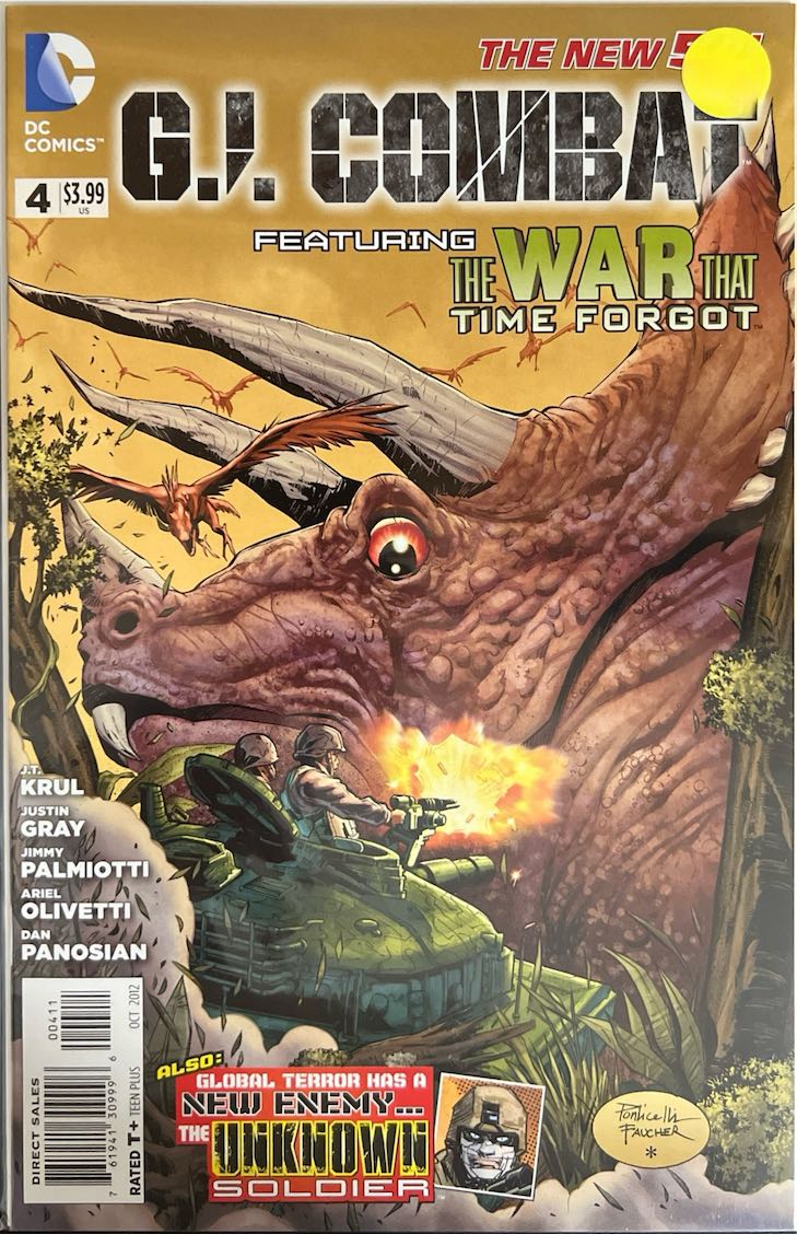 G.I. Combat, #004, Featuring The War That Time Forgot (DC Comics, 2012) - Direct Sales
