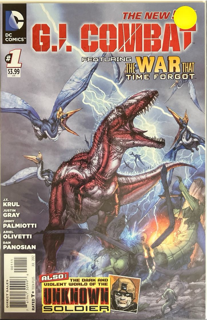 G.I. Combat, #001, The War that Time Forgot (DC Comics, 2012) - Direct Sales Edition