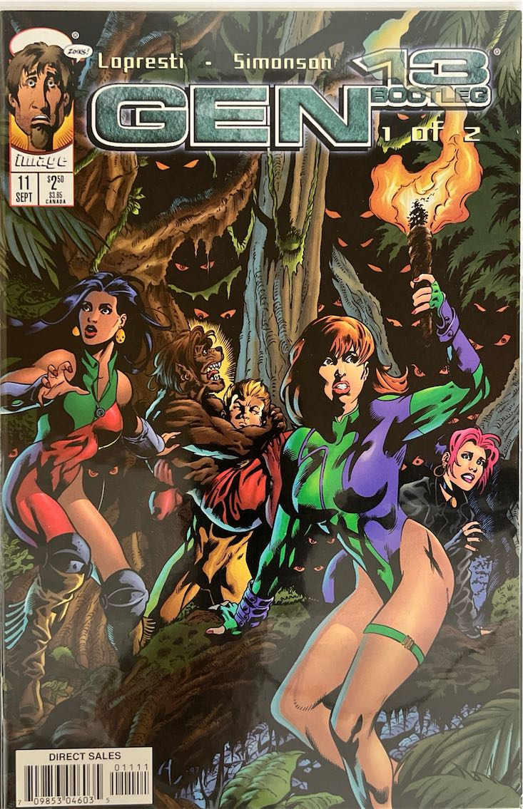 Gen 13 Bootleg, #011, (Image Comics, 1997) - Direct Sales