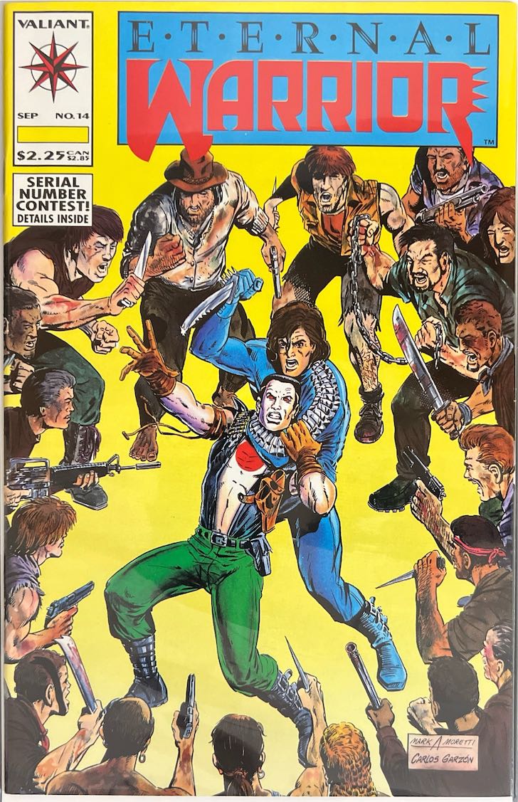 Eternal Warrior, #014, Eternal Warrior (Valiant, 1992) - Direct Sales