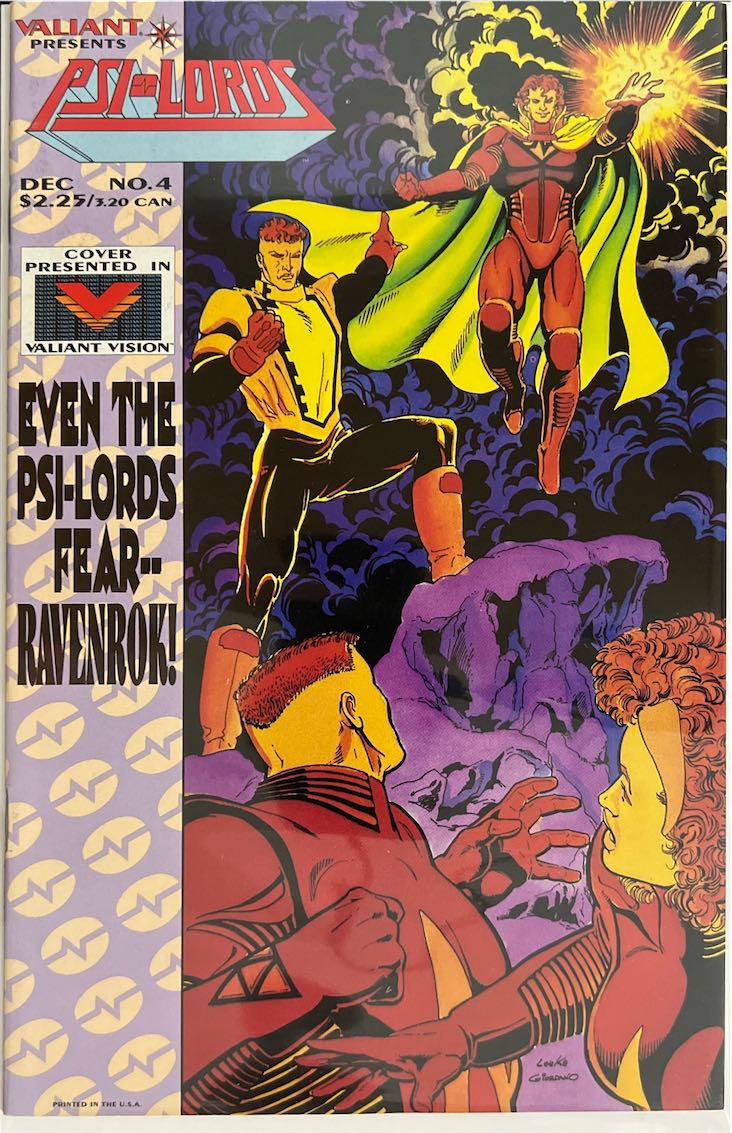 PSI-Lords, #004 (Valiant, 1995) - Direct Edition