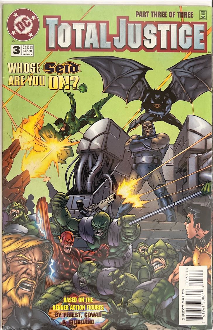 Total Justice, #003, Whose Side Are You On? (DC Comics, 1997) - Direct Sales