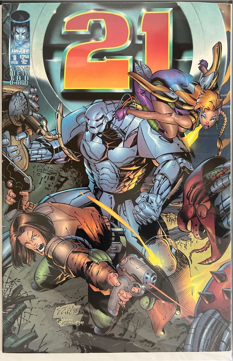 21, #001 (Image Comics, 1996) - Direct Sales