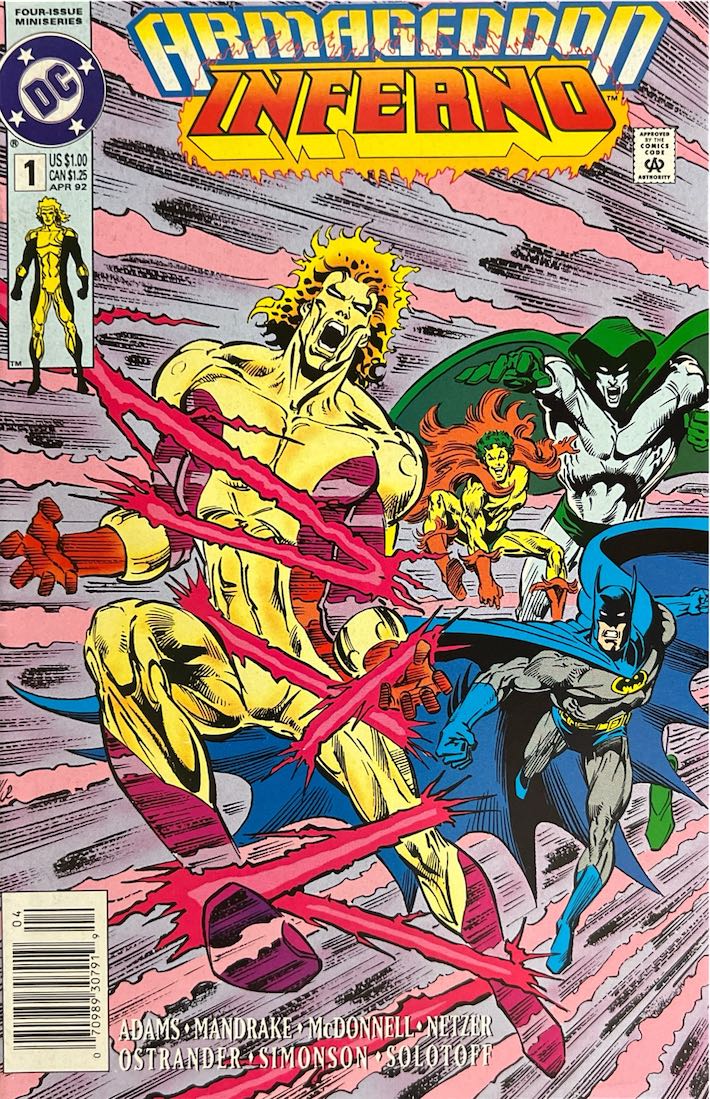 Armageddon Inferno, #001, (DC Comics, 1992) - Newsstand Edition
