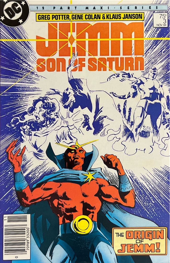 Jemm, Son of Saturn, #003, The Origin of Jemm (DC Comics, 1984) - Direct Sales