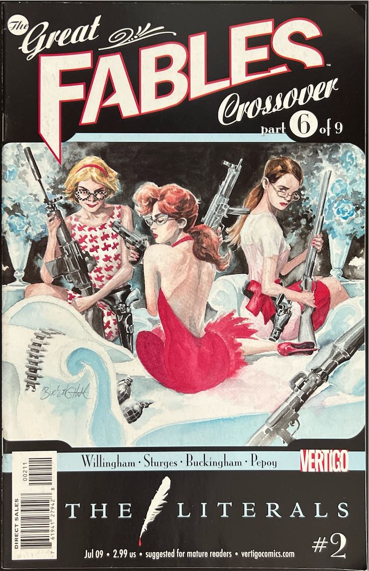 The Literals, #002, The Great Fables Crossover part 6 of 9 (Vertigo, 2009) - Direct Sales