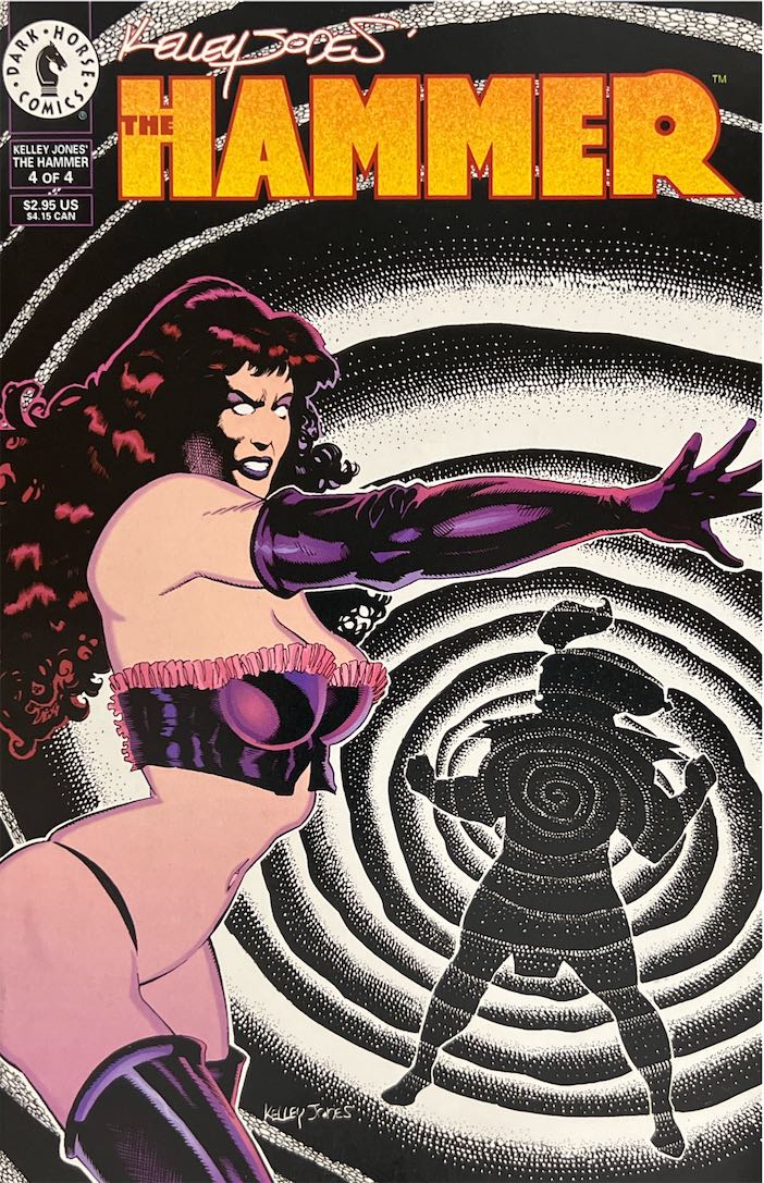 Kelley Jones' The Hammer, #004 (Dark Horse Comics, 1990) - Direct Sales