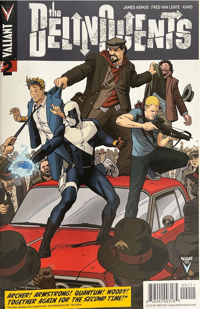 The Delinquents, #002 (Valiant, 2014) - Direct Sales