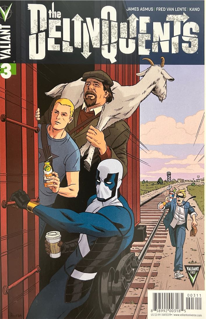 The Delinquents, #003 (Valiant, 2014) - Direct Sales