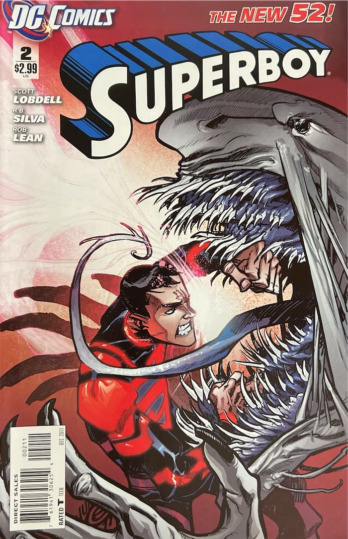 Superboy, #002, The New 52! (DC Comics, 2011) - Direct Sales