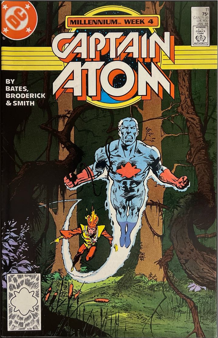 Captain Atom, #011, Millennium Week 4 (DC Comics, 1988) - Direct Sales