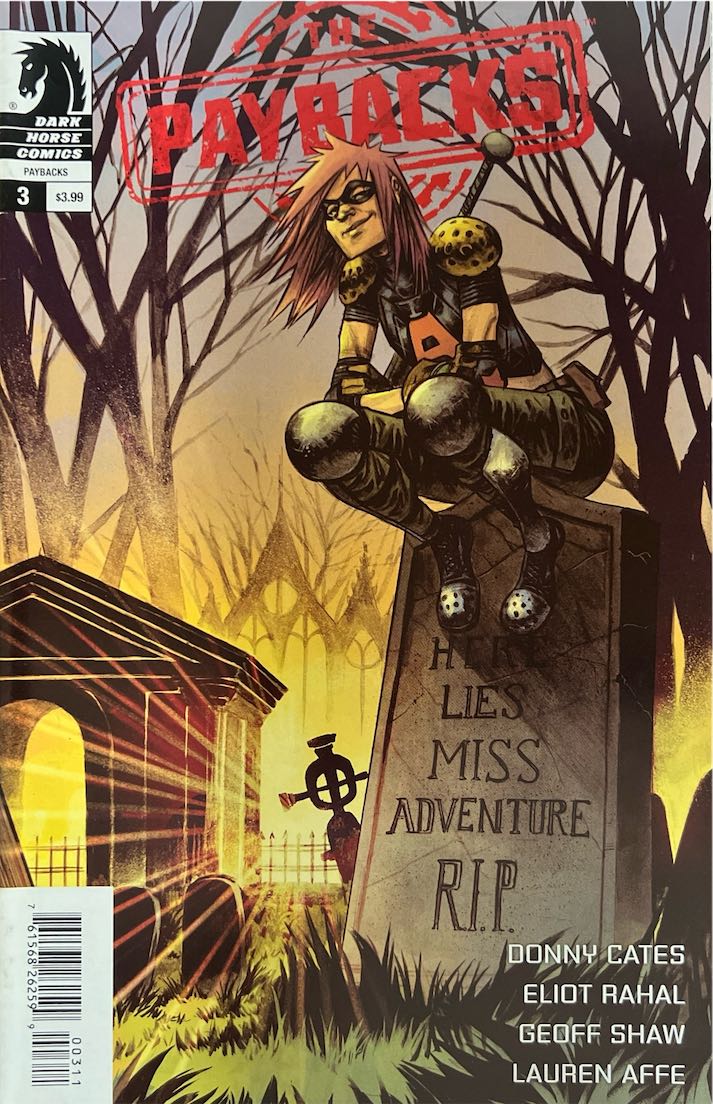 The Paybacks, #003, Here Lies Miss Adventure (Dark Horse Comics, 2016) - Direct Sales