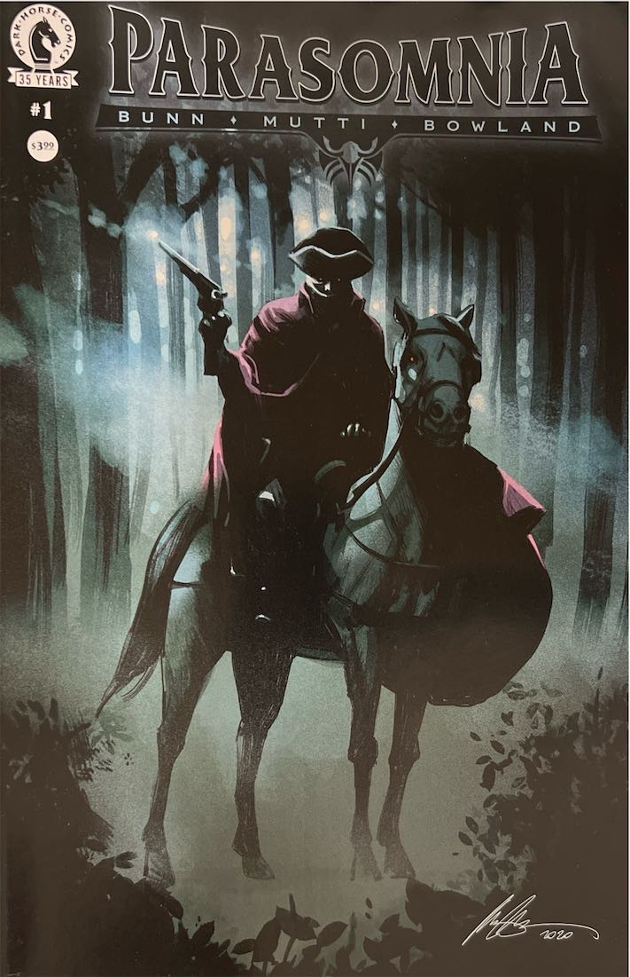 Parasomnia, #001 (Dark Horse Comics, 2020) - Regular