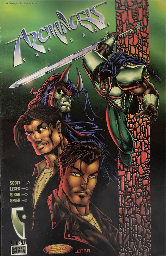 Archangels: The Saga, #005 (Eternal, 1995) - Direct Sales