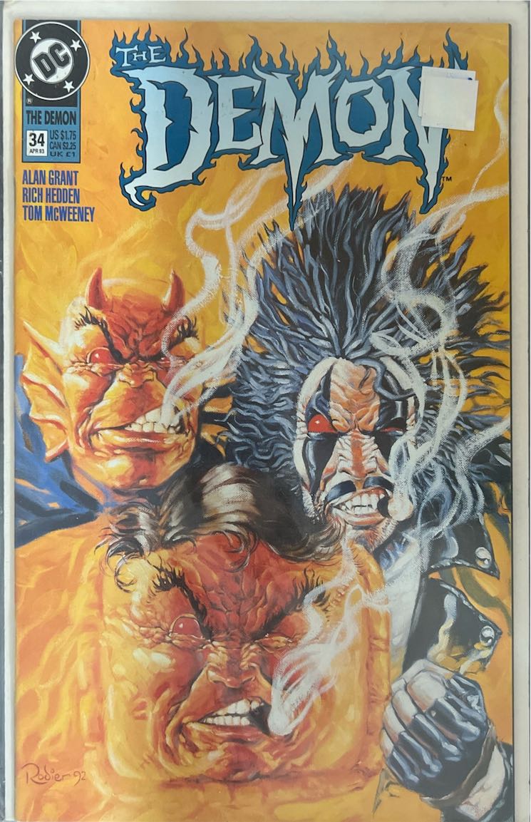The Demon, #034 (DC, 1993) - Direct Sales