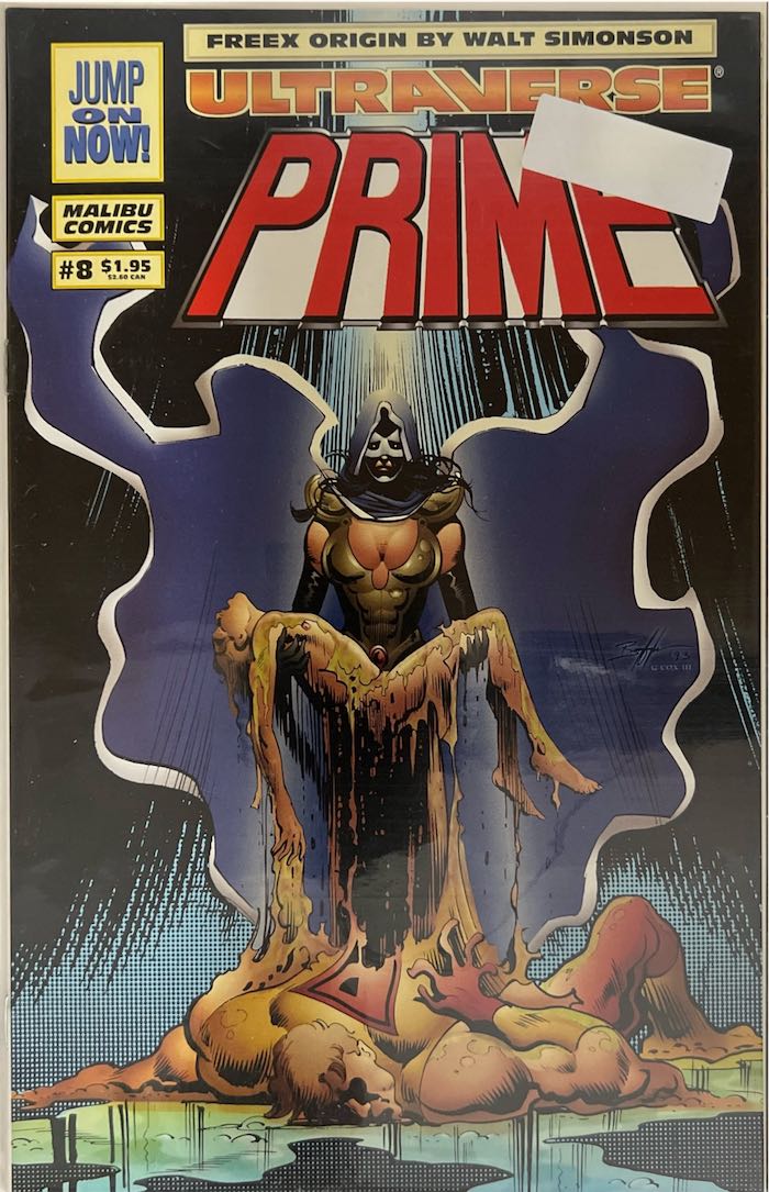 Prime, #008, Freex Origin (Malibu Comics, 1994) - Direct Sales