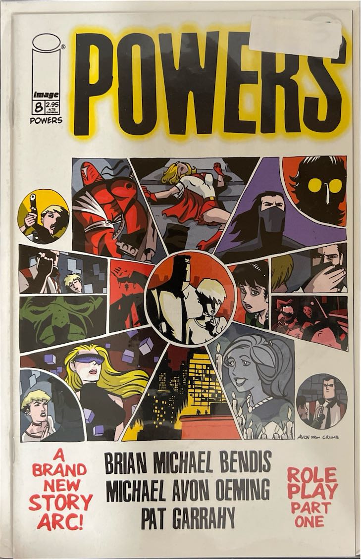 Powers, #008, Role Play Part One (Image Comics, 2001) - Direct Sales