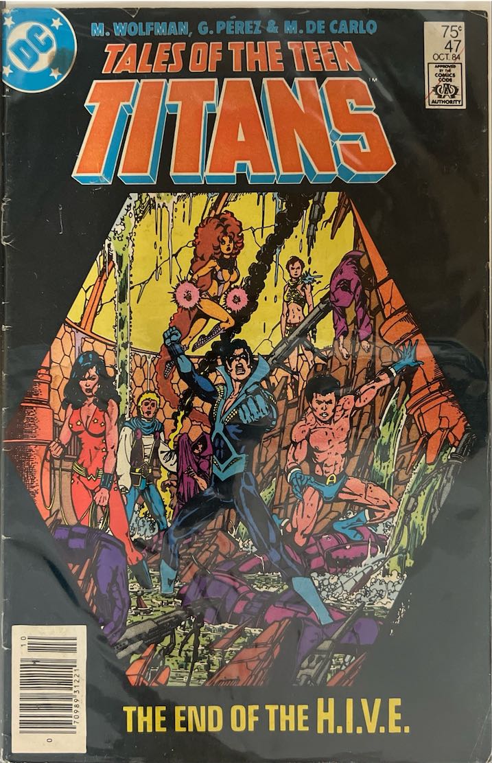 Tales of the Teen Titans, #047, The End of the H.I.V.E. (DC Comics, 1984) - Direct Sales