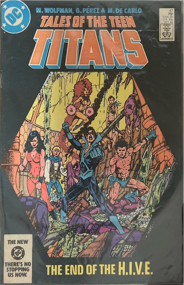 Tales of the Teen Titans, #047, The End of the H.I.V.E (DC Comics, 1984) - Direct Sales