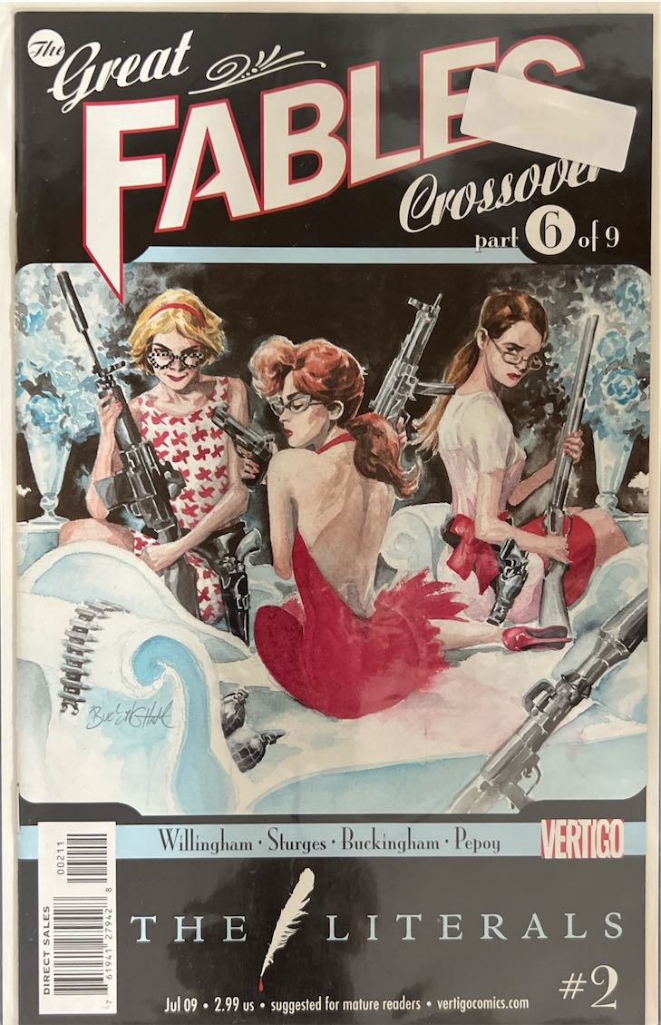 The Great Fables Crossover, #006, The Literals (Vertigo, 2009) - Direct Sales