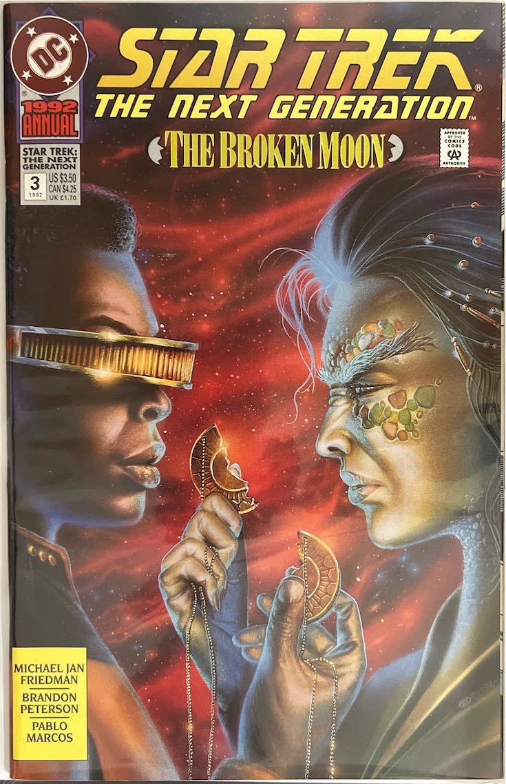 Star Trek: The Next Generation, Annual #003, The Broken Moon (DC Comics, 1992) - Direct