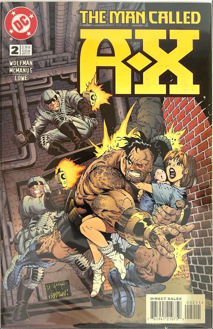 The Man Called A-X, #002, (DC Comics, 1997) - Direct Sales