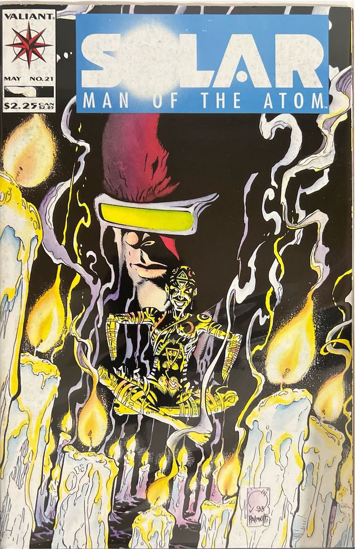 Solar: Man of the Atom, #021 (Valiant Comics, 1993) - Direct Sales Edition